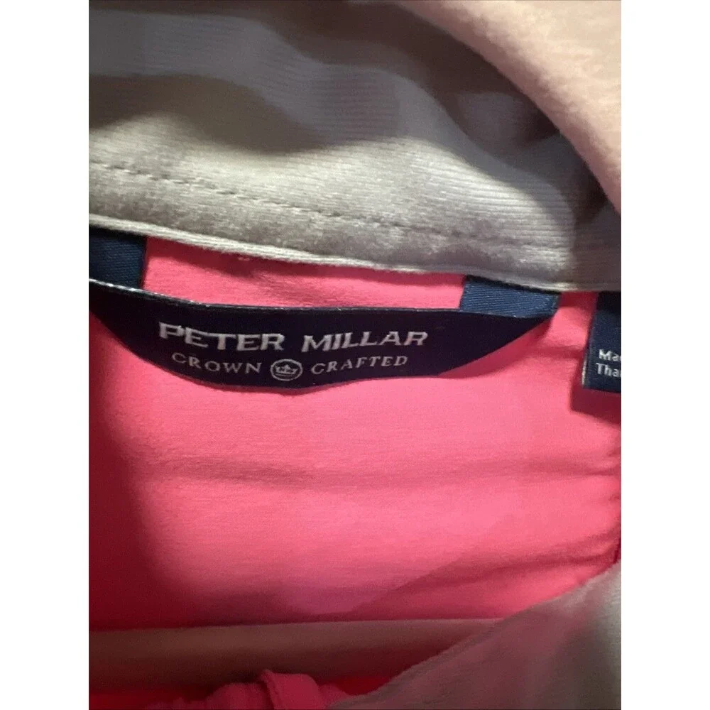 Peter Millar Women's Pink Golf Vest Size Small
